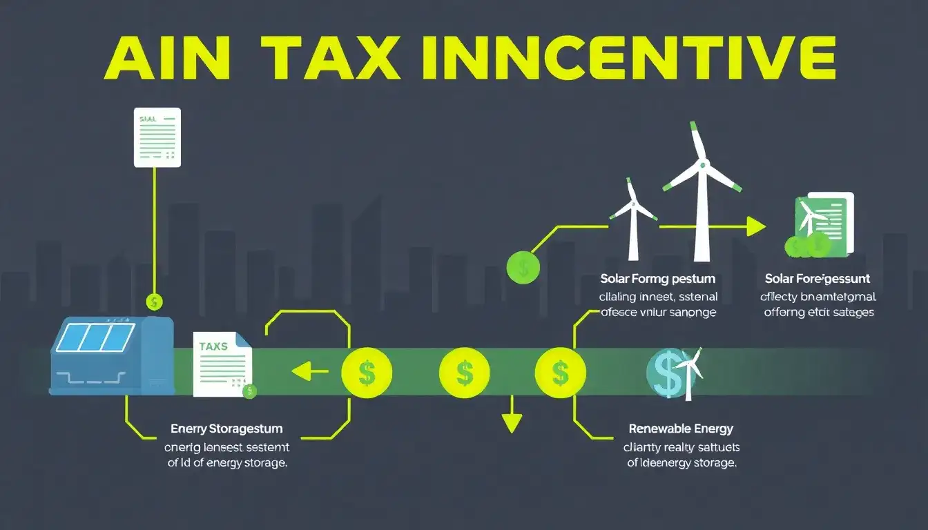 What are the main tax incentives for energy storage under the IRA