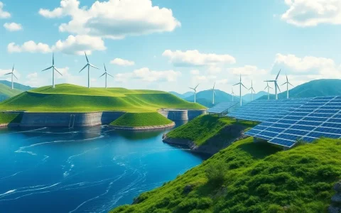 How does pumped hydro storage complement wind and solar energy