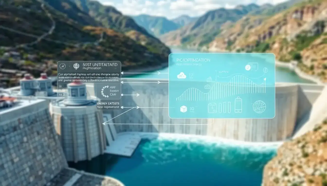 How does the optimization model improve the efficiency of pumped storage hydropower