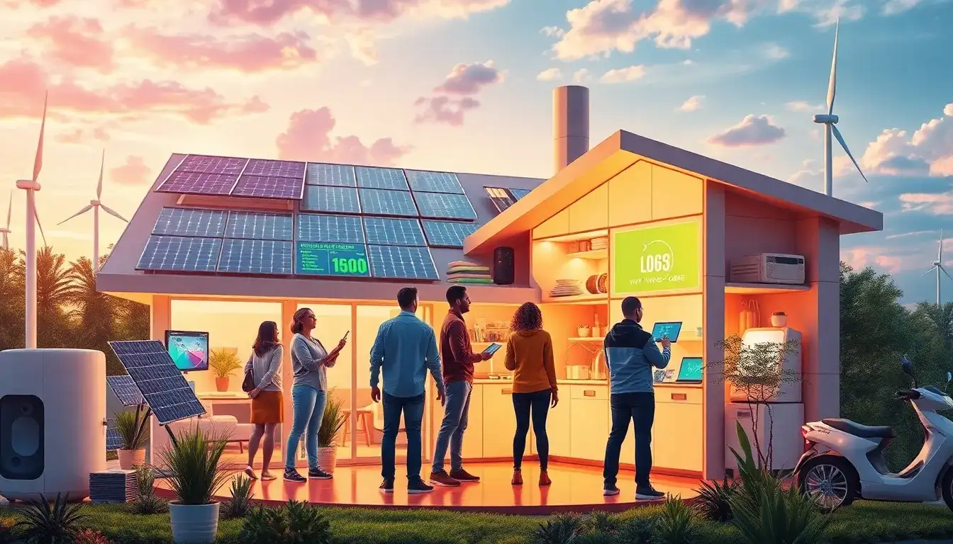 How does the optimization model impact the cost of energy for consumers