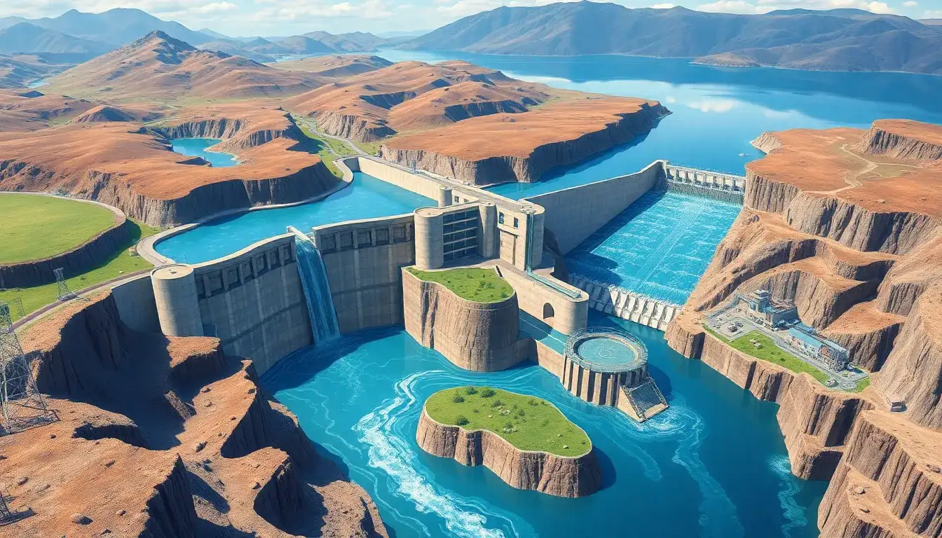 How does the design of the reservoirs impact the response time of pumped hydroelectric energy storage