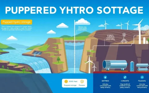 How does pumped hydroelectric storage compare to other forms of energy storage
