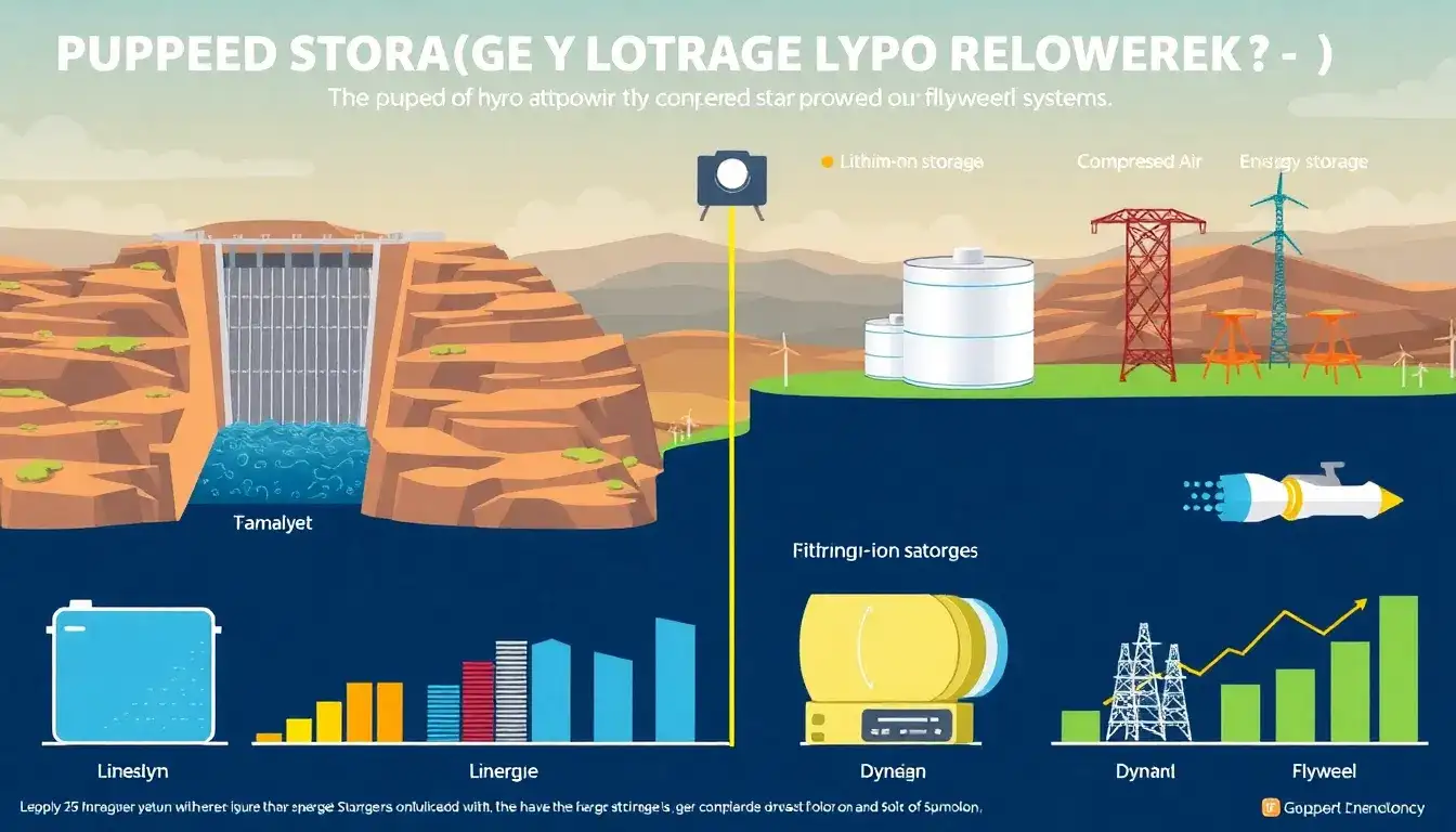 How does the lifespan of pumped hydroelectric energy storage compare to other energy storage solutions