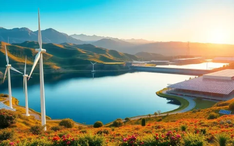 How does pumped hydroelectric energy storage support renewable energy sources like solar and wind