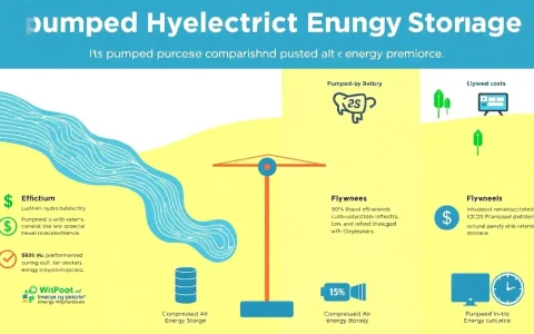 How does the cost of pumped hydroelectric energy storage compare to other forms of energy storage
