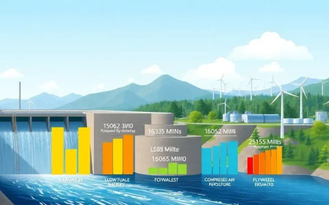 How does the lifespan of pumped hydroelectric energy storage systems compare to other utility-scale energy storage solutions