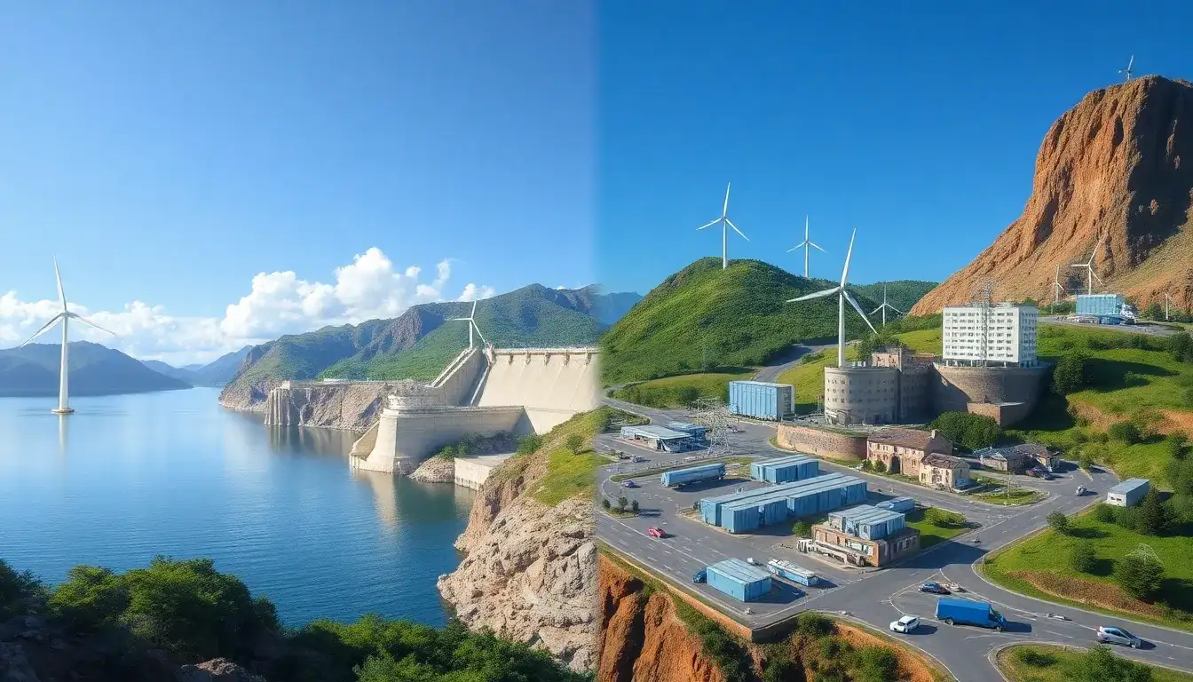How do the environmental impacts of pumped hydroelectric energy storage compare to those of other utility-scale energy storage solutions