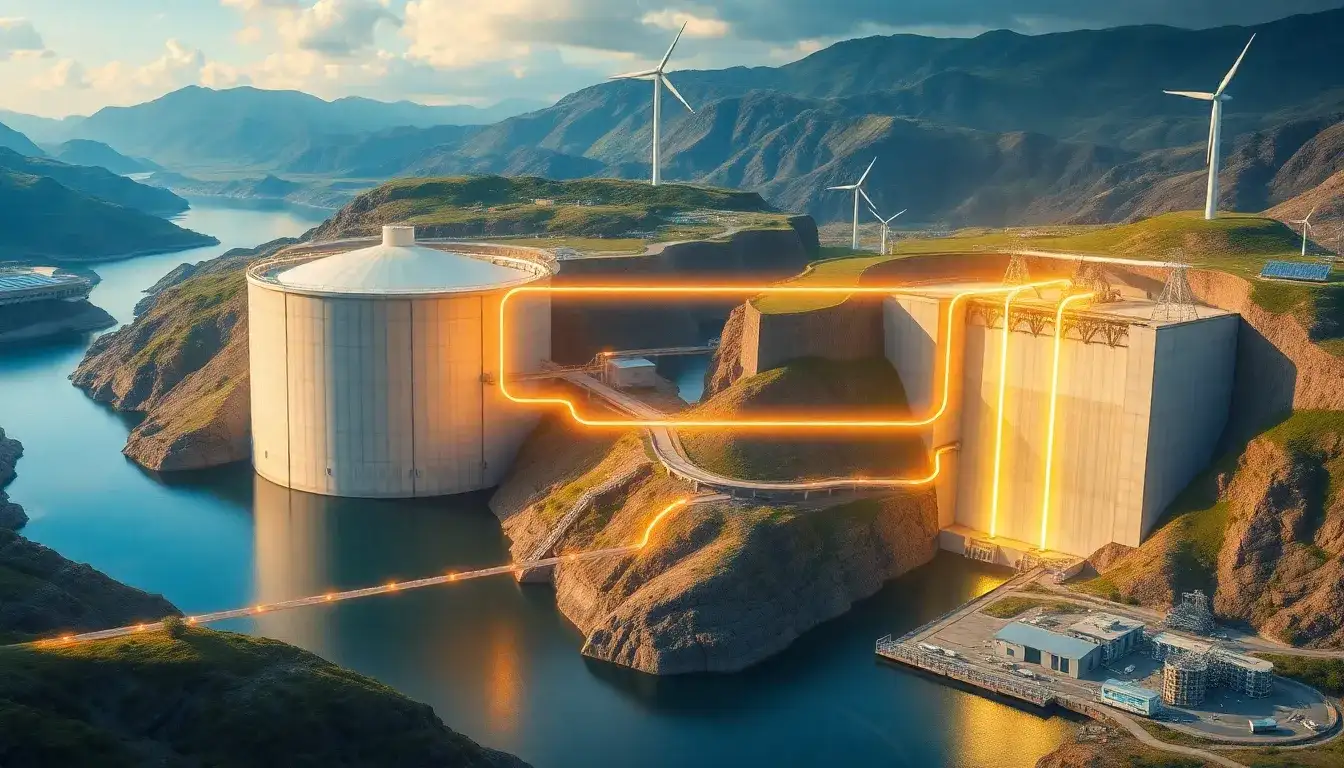 What are the scalability options for pumped hydroelectric energy storage systems