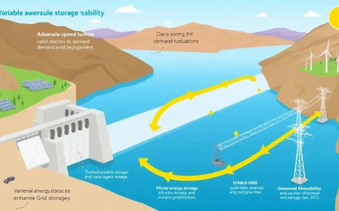 What are the main advantages of using variable-speed pumped storage hydropower for grid stability