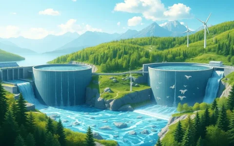 What are the main environmental benefits of pumped hydroelectric energy storage
