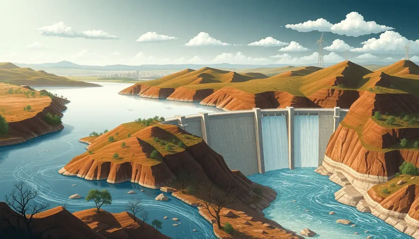 Are there any significant environmental drawbacks to pumped hydroelectric energy storage