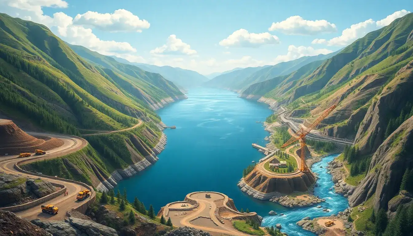 What are the main environmental challenges associated with the construction of pumped hydroelectric energy storage facilities