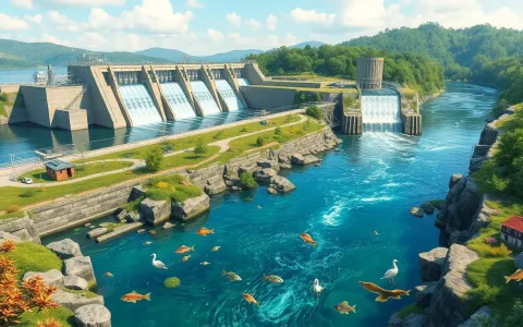 How do pumped storage hydropower facilities impact river flow and aquatic ecosystems