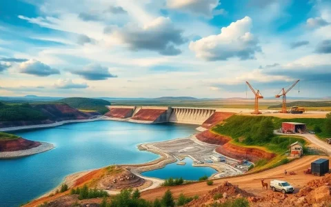 What are the main environmental impacts during the construction phase of pumped hydroelectric energy storage