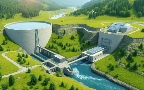 How do closed-loop pumped hydro storage systems minimize environmental impact