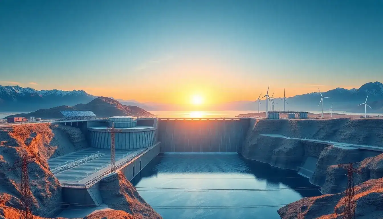 How does pumped hydroelectric energy storage contribute to grid stability