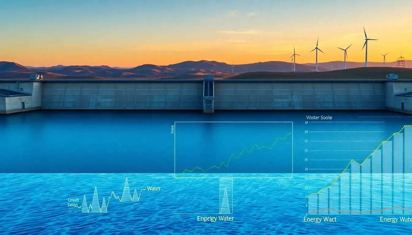 What are the economic implications of evaporation losses in pumped hydroelectric systems