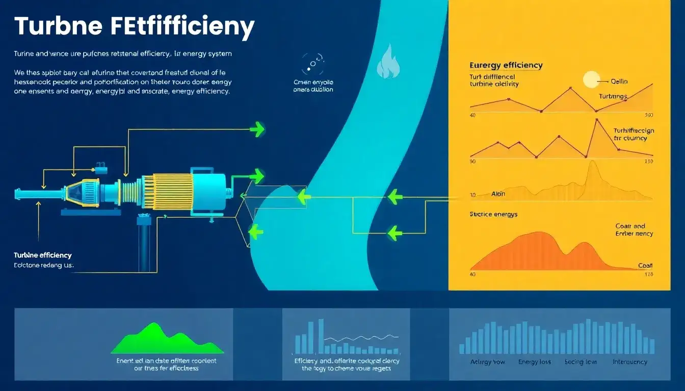 How does turbine efficiency impact the overall energy consumption of pumped hydroelectric systems