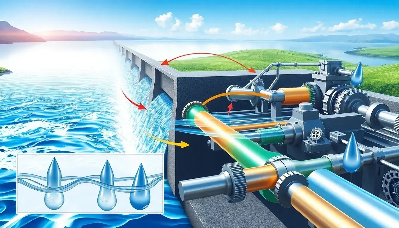 How does the viscosity of water affect friction losses in pumped hydroelectric plants