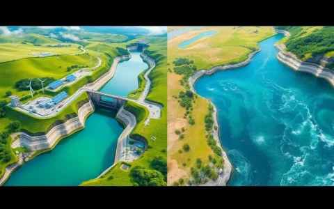 What are the differences in environmental impacts between closed-loop and open-loop pumped hydroelectric energy storage systems