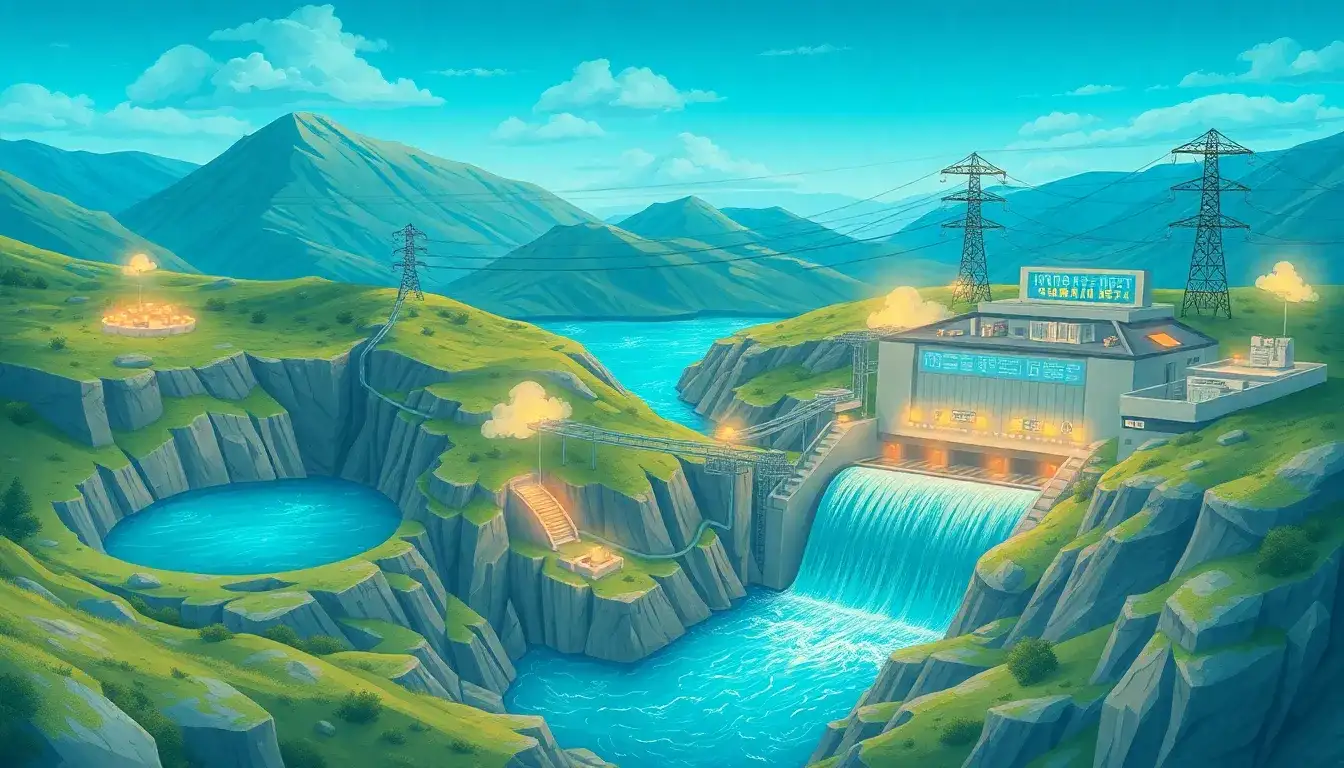 How does the dependency on the electricity grid influence the operation of pumped hydroelectric plants