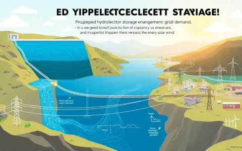 How does pumped hydroelectric storage contribute to grid stability
