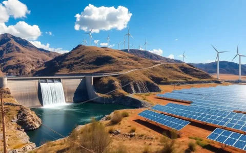 How does pumped hydroelectric storage integrate with renewable energy sources like solar and wind