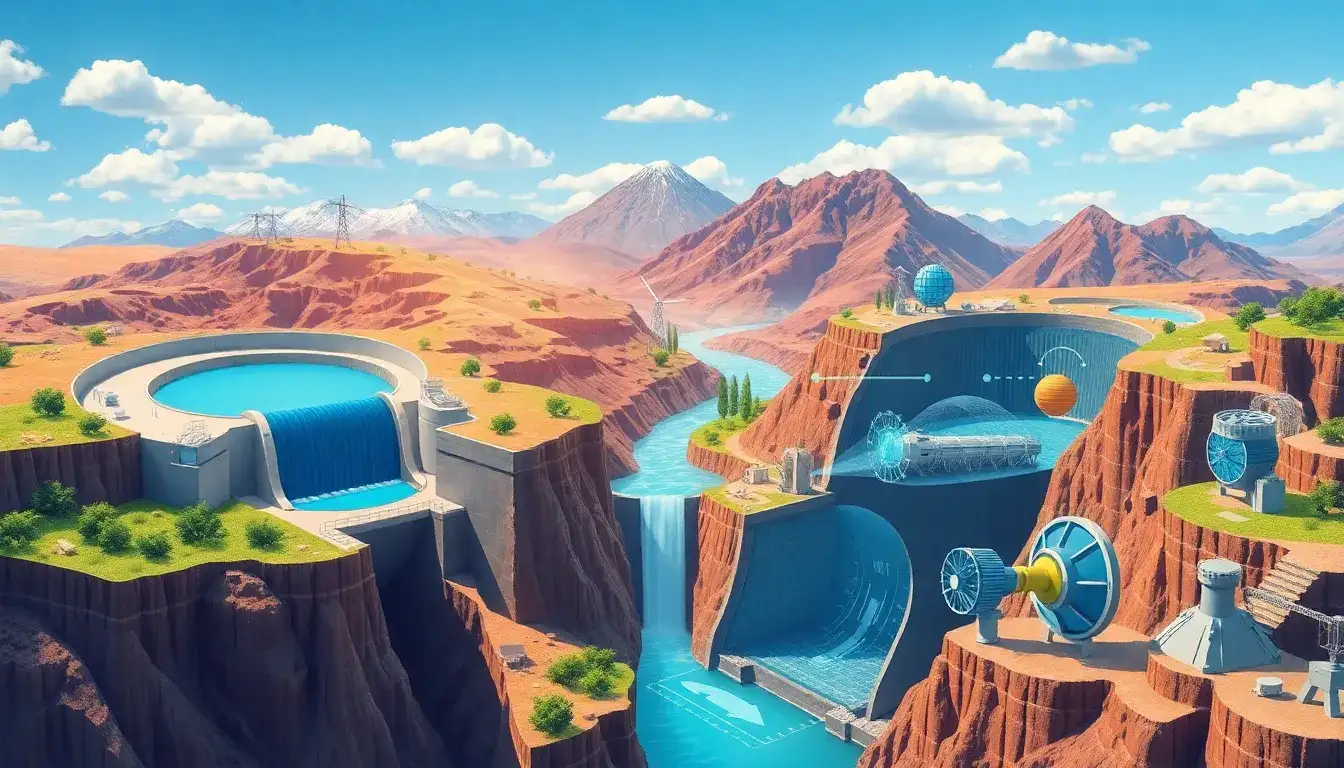 How does the scalability of pumped hydroelectric energy storage compare to other energy storage technologies