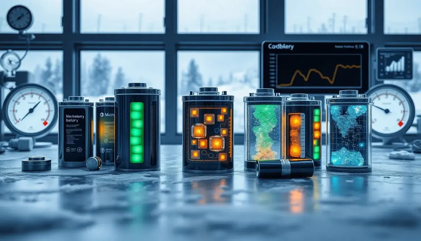 Are there specific battery chemistries that perform better in cold climates