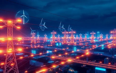 How does the new algorithm predict electric grid stability
