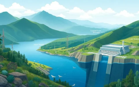 What are the main environmental impacts of pumped hydroelectric energy storage