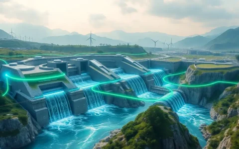 Are there any innovative technologies being developed to improve the round-trip efficiency of pumped hydroelectric energy storage