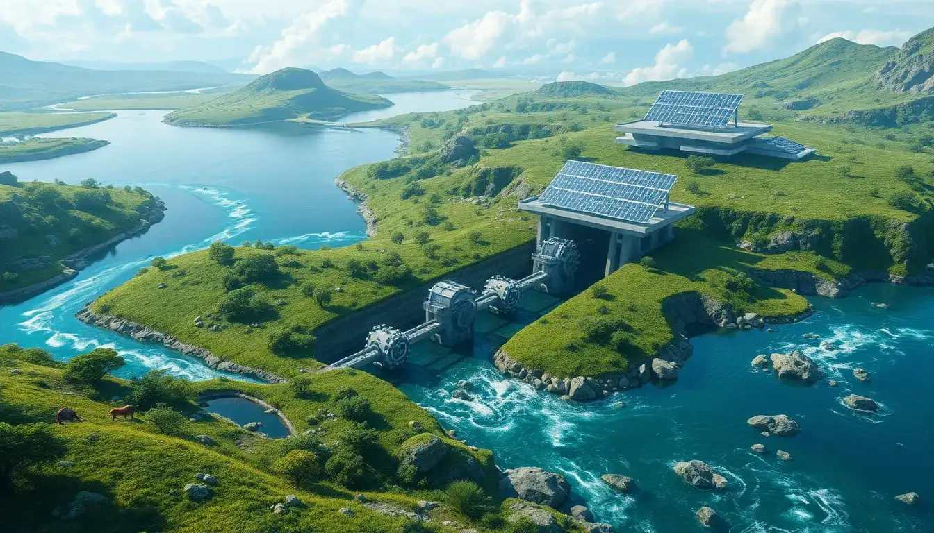 How do closed-loop systems reduce the environmental impacts of pumped hydroelectric energy storage