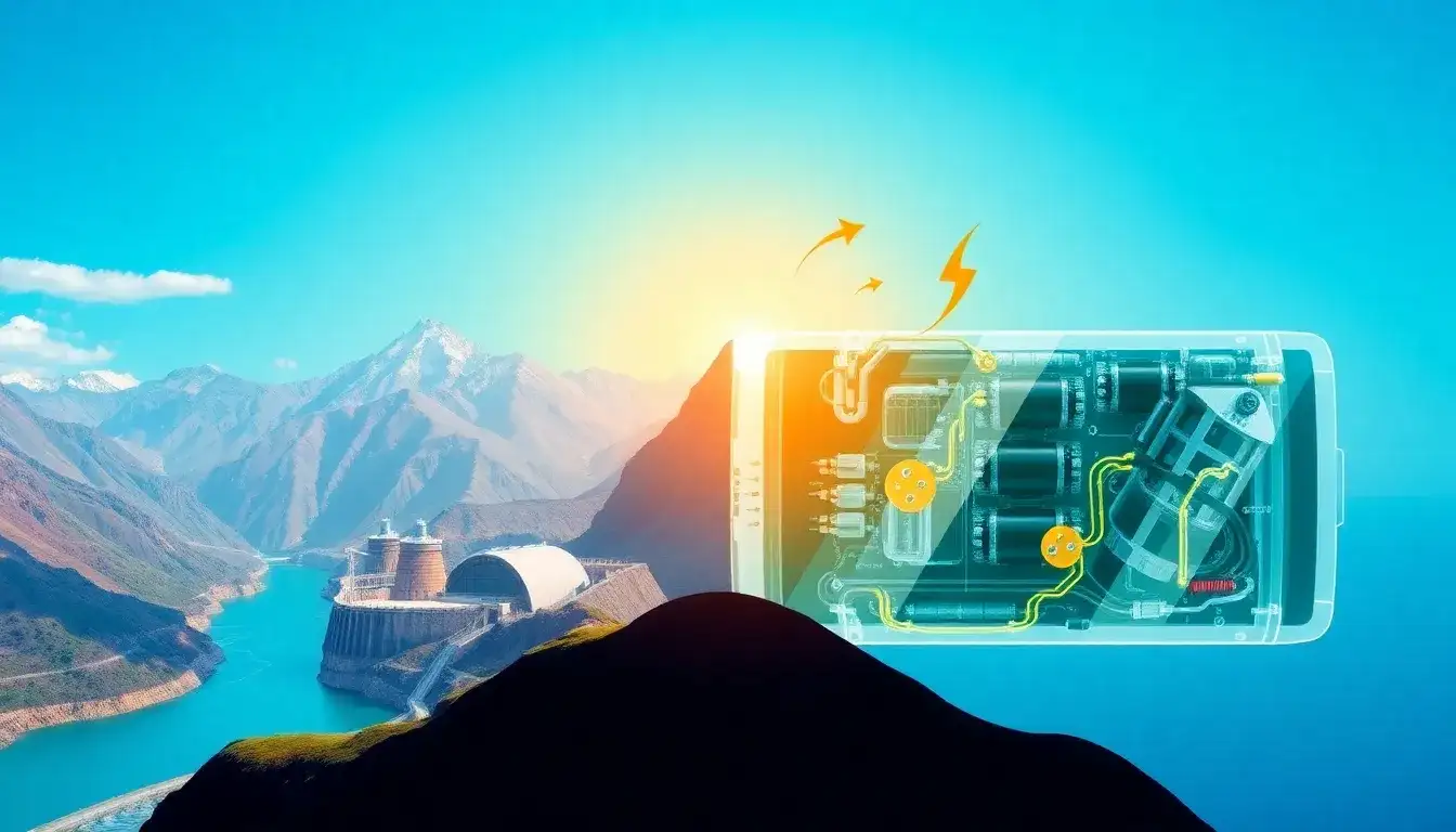 How do the costs of pumped hydroelectric energy storage compare to those of lithium-ion batteries