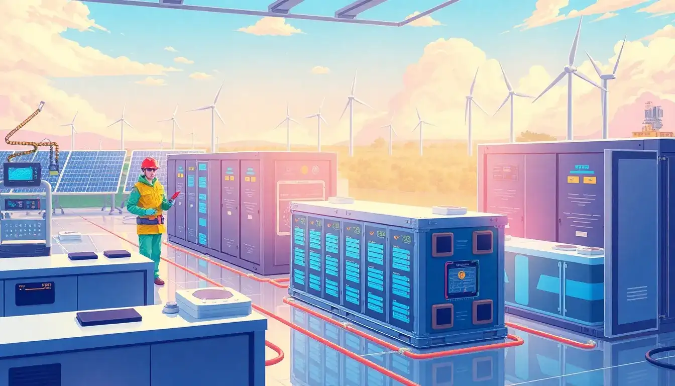 Are there specific maintenance practices that can extend the life of energy storage batteries