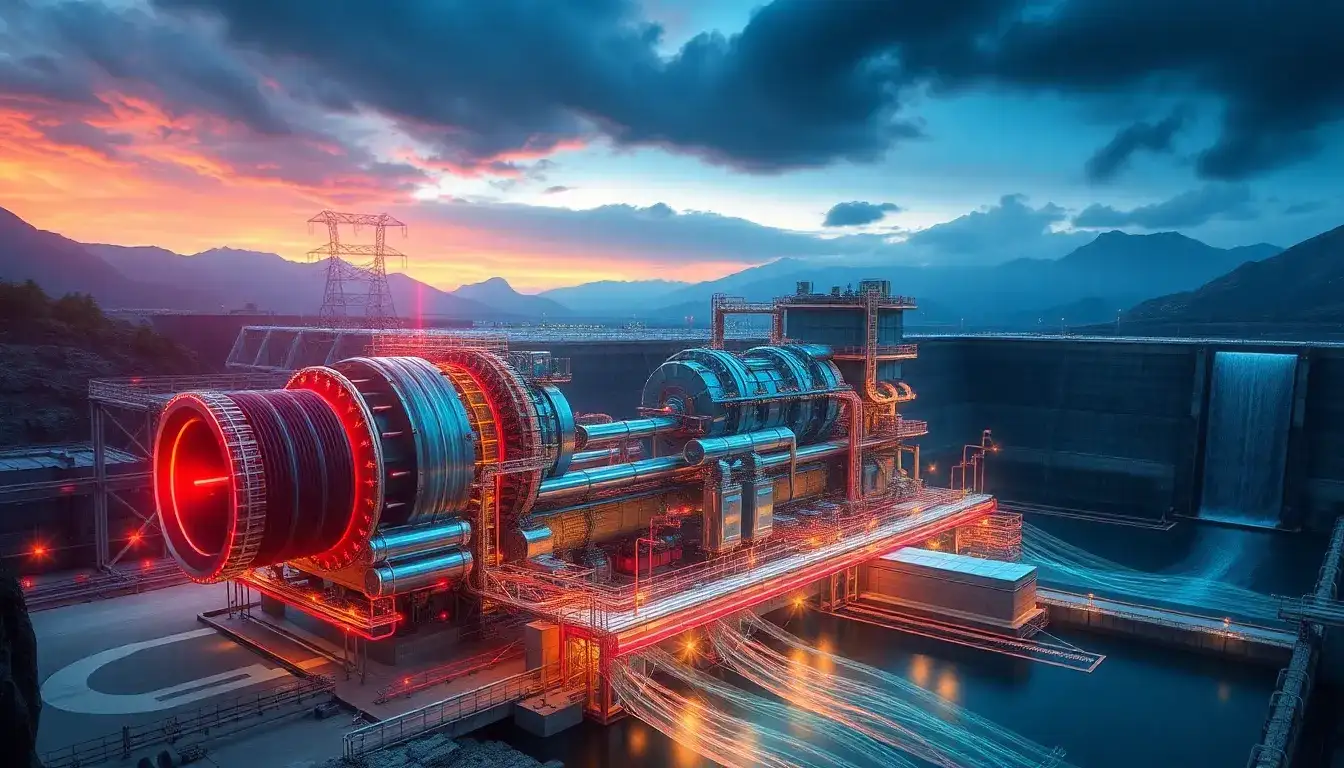 What are the challenges associated with large converter-fed synchronous machines in pumped hydroelectric energy storage