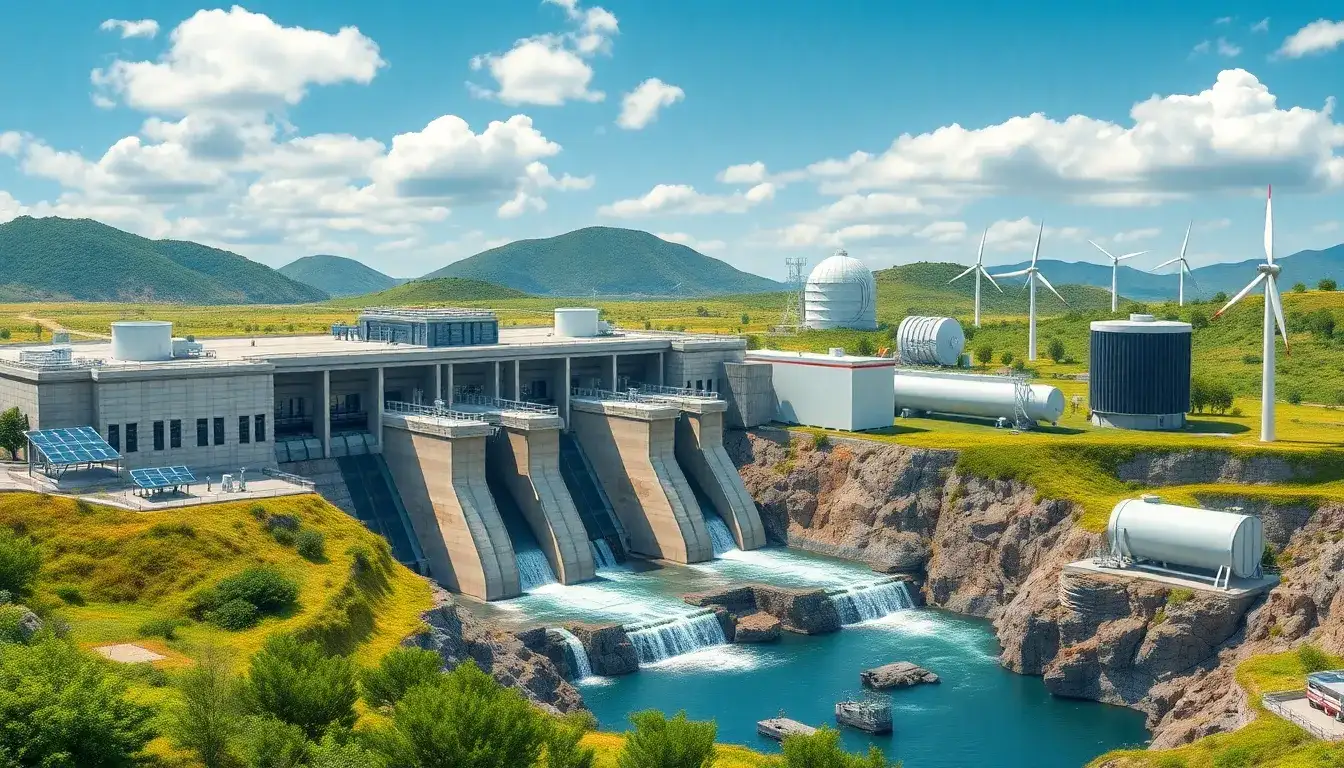 How does the efficiency of pumped hydroelectric storage compare to other energy storage technologies