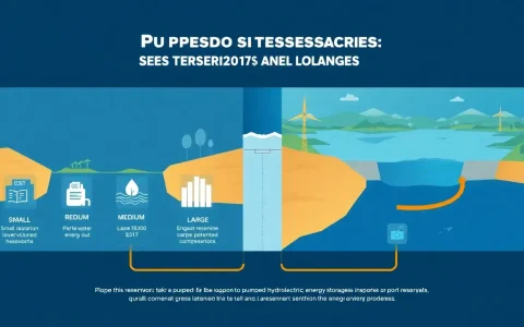 How do reservoir sizes impact the overall cost of pumped hydroelectric energy storage
