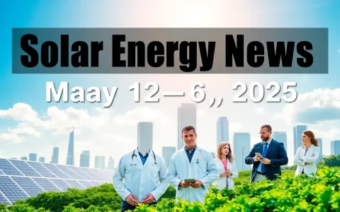 Weekly Highlights in Solar Energy News (May 12-16, 2025)