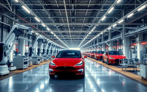 Tesla Implements FSD Unsupervised Technology in Advanced Manufacturing at Giga Factories