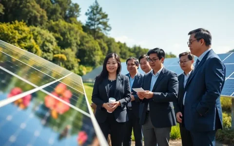Promoting Green Cooperation Between China and New Zealand: Chinese Consulate in Auckland Visits ZHONGTAI New Energy's Photovoltaic Project Site