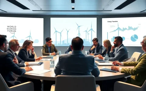 World Economic Forum 2025 Industry Strategy Meeting Highlights Energy Transition Challenges