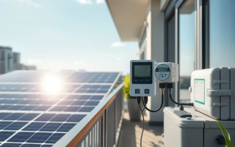 Application of Reverse Flow Monitoring Meters in Balcony PV-Storage Systems