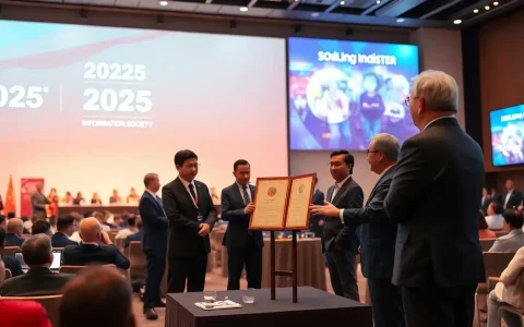 China's Internet Powerhouse Receives Recognition at the 2025 Information Society World Summit for Social Responsibility Project