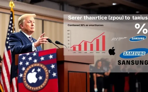 Trump Proposes 25% Tariff on Phones Not Made in the U.S. Amid Apple and Samsung Controversies