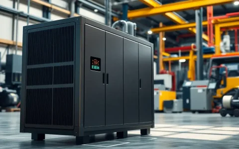New Power Storage System Launches for Industrial Use