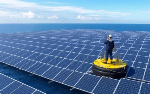 CGN Yantai Zhaoyuan 400 MW Offshore Solar Project Achieves Full Capacity Grid Connection