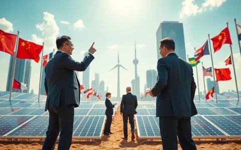 Chinese Solar Giants Compete for International Contracts in Global Market Surge