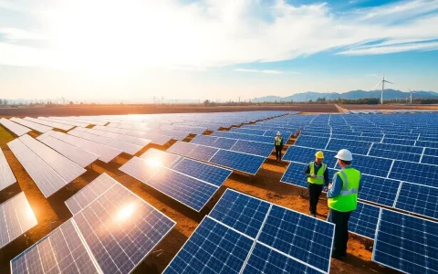 China's Renewable Energy Industry Sees Record Growth in April, Driven by Solar Power Advances