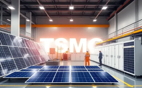 Taiwan's TSMC to Halt Solar and Battery Storage Product Lines Amid Market Challenges